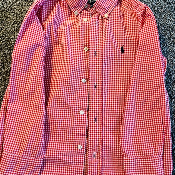 Ralph Lauren polo check shirt size 5. Looks like new - Picture 5 of 6